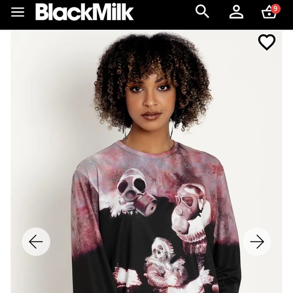 Blackmilk GAS MASK SKULLS LONG SLEEVE BFT
Size Medium M NWT - Picture 2 of 15